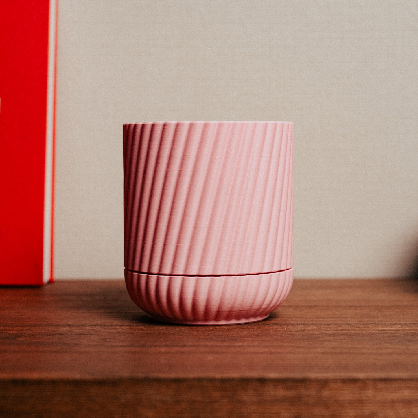 Plant Vase - Twisted Stripes